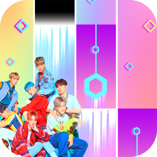 ATEEZ Piano Tiles Game icon