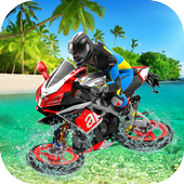Water Surfer Beach Bike Rider 3D Power Boat Racing icon