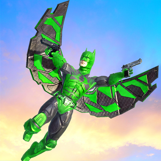 Flying Bat Robot Bike 3D icon