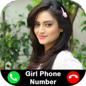 Girls Mobile Number:Girl phone number search prank icon