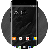 matte black theme for Samsung Galaxy A5 HD icon
