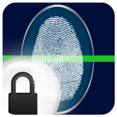 Fingerprint lock screen prank icon