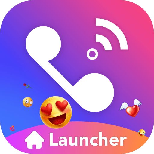 Flash Phone Launcher : Creative Wallpaper &amp; Emoji icon
