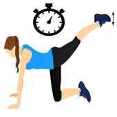 Butt &amp; Abs Workout icon