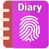 Secret Diary With Fingerprint Lock - NEW icon