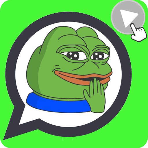 😍Animated memes Stickers for Whatsapp 😷 (GIF) icon