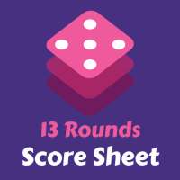 13 Rounds Score Sheet on 9Apps