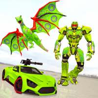 Flying Dragon Robot Transforming Formula Car Games