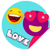 ملصقات واتساب أيقونة