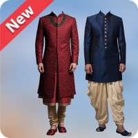 Men Sherwani Photo Suit Editor on 9Apps