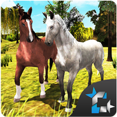 Virtual Horse Family Jungle Simulator icon
