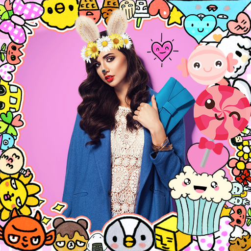 Cute Camera Kawai Stickers icon