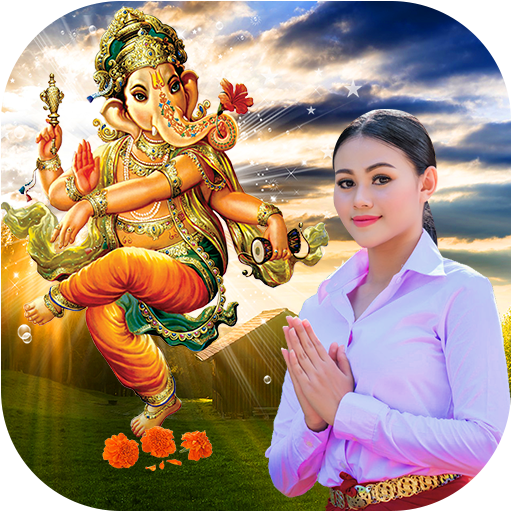 Ganesha Photo Editor with Text icon