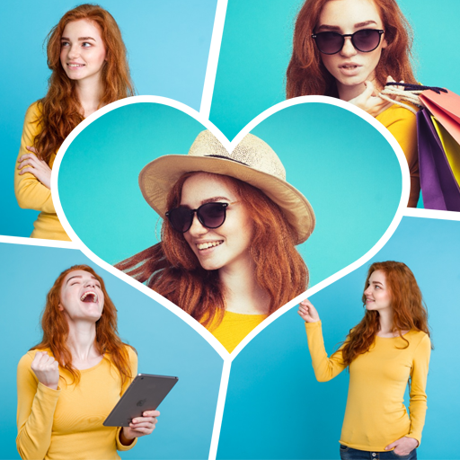 Photo Collage Maker Editor &amp; Mirror Photo Maker icon