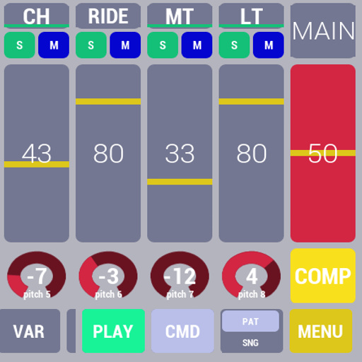 Cadeli drum machine free icon