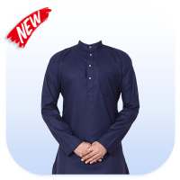 Traditional Kurta Pajama Suit Photo Editor