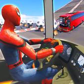Superheroes Bus Racing Simulator icon