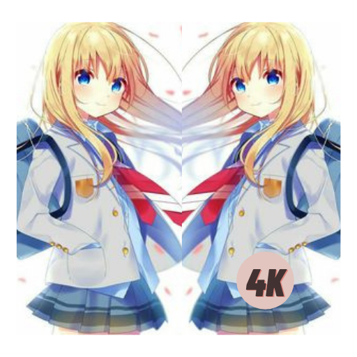 Anime Girl Wallpapers 4K أيقونة