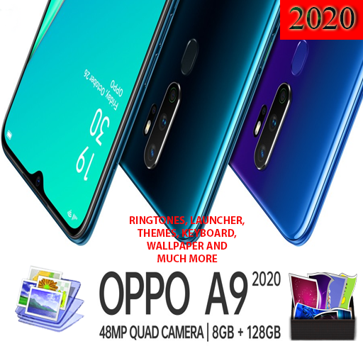 Oppo A9 2020 Themes, Ringtone, Launcher, Wallpaper icon