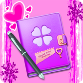 My Diary secret with lock icon