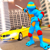 Shadow Ninja vs Monster - Superhero City Battle icon