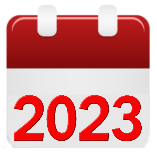 Calendar 2023, agenda icon