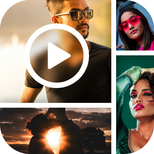 Video collage : video &amp; photo collage maker icon