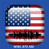 Radio for WWL 870 AM App News Talk Station free icon
