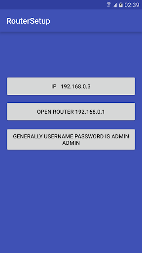 Router Setup WiFi screenshot 1