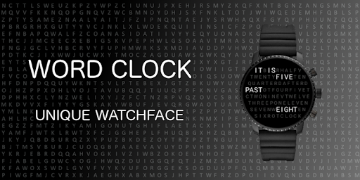 Word Clock - Watchface screenshot 1
