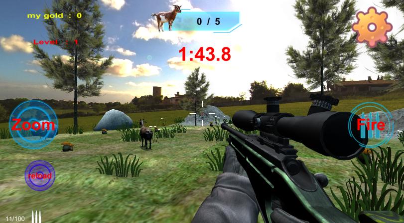 Goat hunting .Hunter & Shooter 3D Hunting 2019 screenshot 2