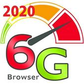 6G High Speed Browser: Light &amp; Fast - Web Browser icon