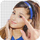 Ariana Grande Color by Number - Pixel Art Game icon