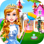 Keep Royal Princess Palace Clean Up Girls Games icon