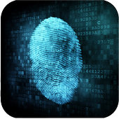 Fingerprint lock screen prank أيقونة
