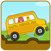 Larva Fun Bus Climb Racing أيقونة