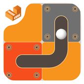 Slide &amp; roll - unblock puzzle icon