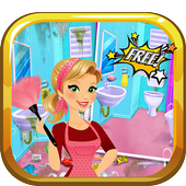 Princess House Cleaning Game New icon