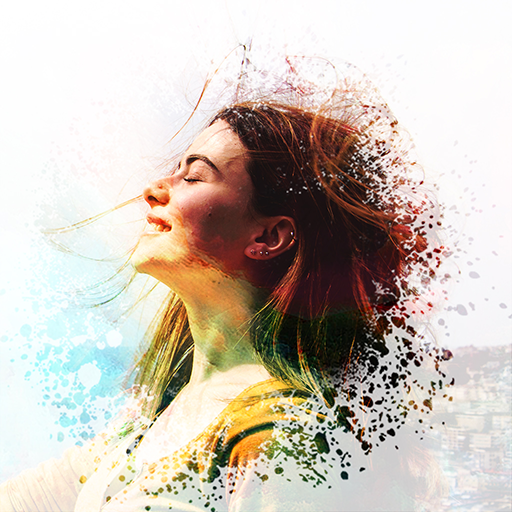 Overlay Photo Shattering Effect App icon