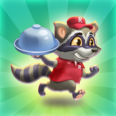 Raccoon Pizza Rush icon