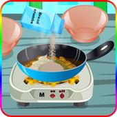 Girls Games cooking mushrooms icon