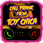 Call Prank Toy Chica from Fredy five night icon