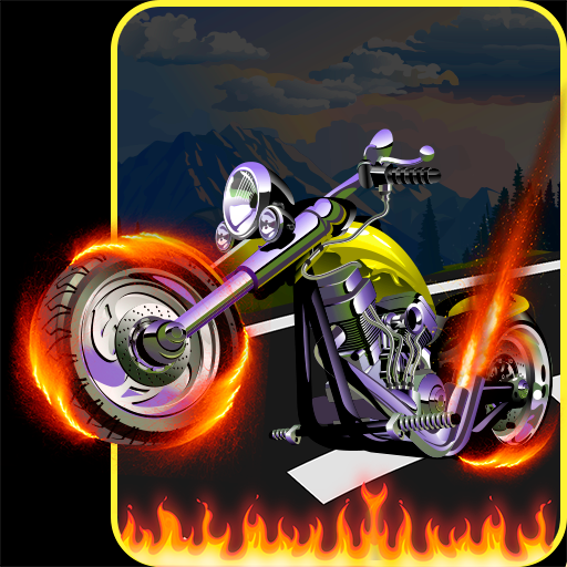 Hot and Furious Racer, motorcycle race, drifting icon