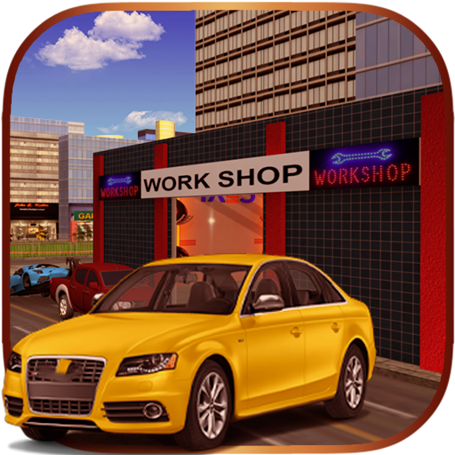 Service Station Car Wash 3D icon