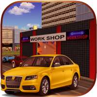 Service Station Car Wash 3D
