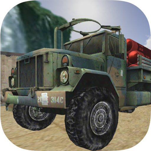 Army Trucker Transporter 3D icon