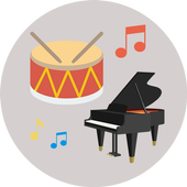Drums and Piano icon