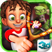 3D Crazy Slingshot Dead Zombie icon