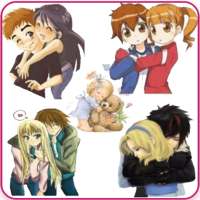 Hug Me Emoji Love Stickers