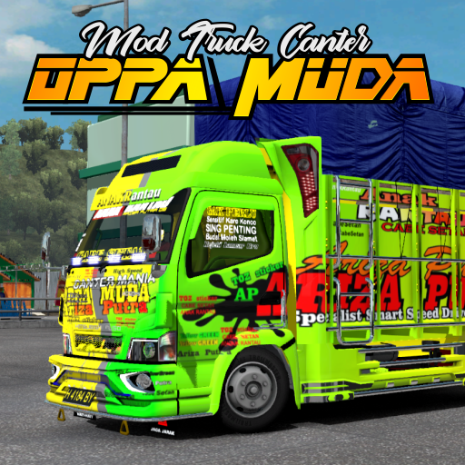 Mod Truck Canter Oppa Muda Terpal Segitiga أيقونة